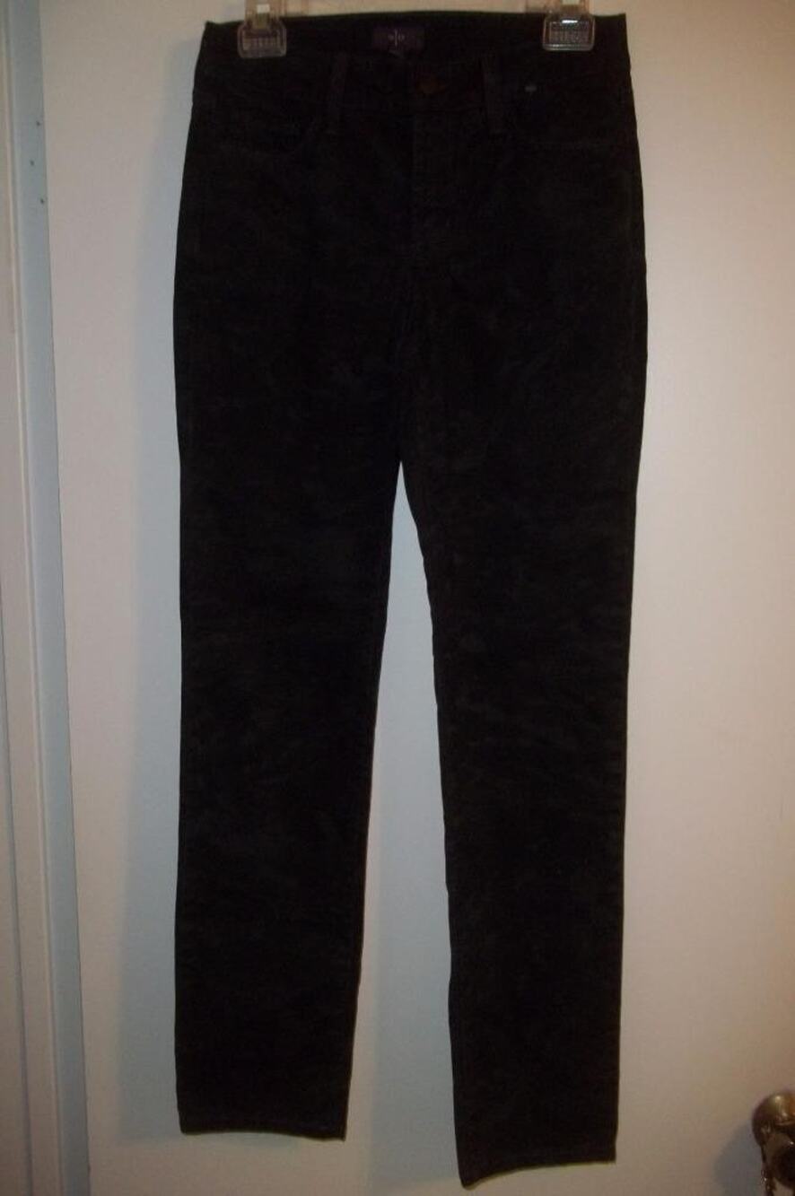 Not Your Daughters Jeans NYDJ Dark Print Stretch Denim SKINNY Jeans 2